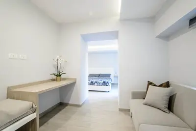 Area soggiorno di Riviera Luxury Suites
