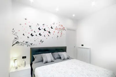 Letto o letti in una camera di Home Sweet Home