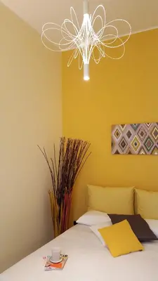 Letto o letti in una camera di B&B La Canzanella