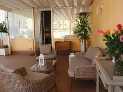 Area soggiorno di Palazzo Mirelli