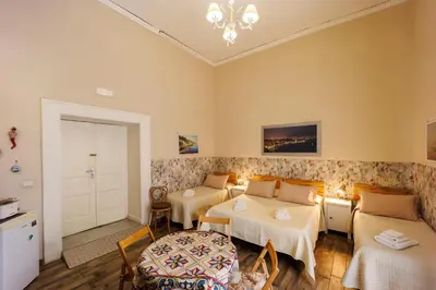 Area soggiorno di B&B Bella 'Mbriana Simona