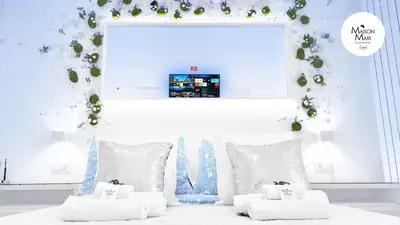 TV o dispositivi per l'intrattenimento presso B&B Maison Mari