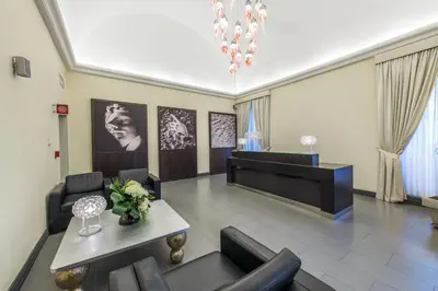 Area soggiorno di Palazzo Caracciolo Naples