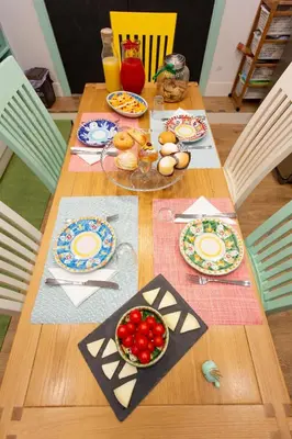 Cibo presso il bed & breakfast o nelle vicinanze