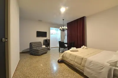 Letto o letti in una camera di Napoli Central City