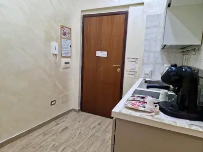 Cucina o angolo cottura di La Dimora nei presepi in San Gregorio