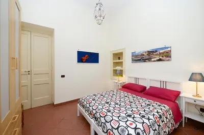 Letto o letti in una camera di Residenza Santa Chiara
