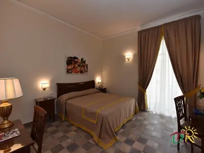 Letto o letti in una camera di Dimora conte di Ruvo