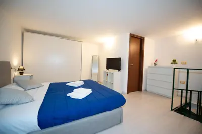Letto o letti in una camera di Bianca Napoli Suite