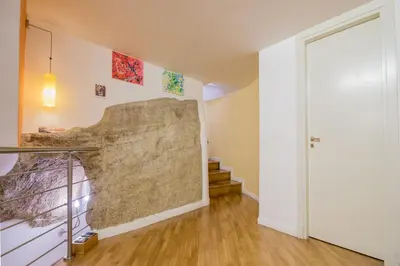 Letto o letti in una camera di Casa Le Volte