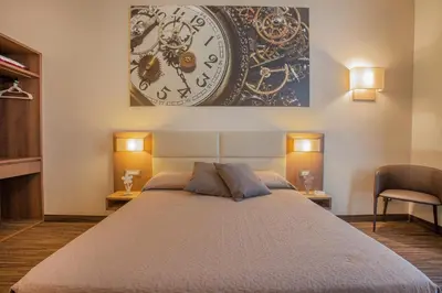 Letto o letti in una camera di B&B Dimora San Felice