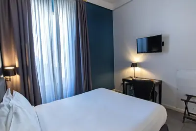 Letto o letti in una camera di Boutique Hotel Metro 900