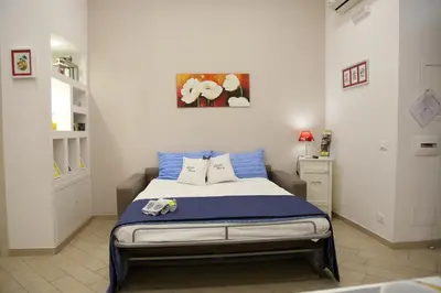 Letto o letti in una camera di Lemon House Apartment