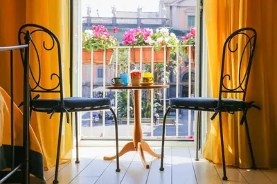 Balcone o terrazza di Bed & Breakfast Piazza Dante