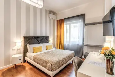 Letto o letti in una camera di Napoli Great View B&B