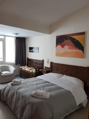 Letto o letti in una camera di B&B Soriano44