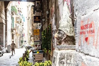 Planimetria di Vecchia Napoli - Tribunali