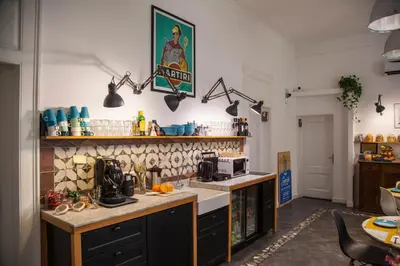 Cucina o angolo cottura di Borgo Vergini Garden B&B