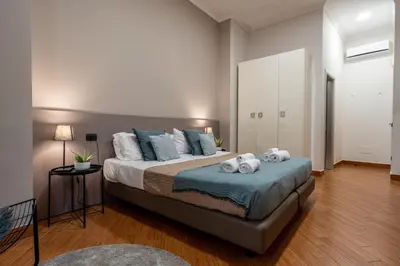 Letto o letti in una camera di Hotel Diamond