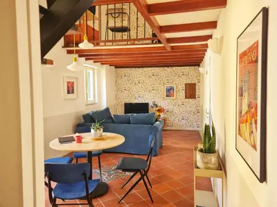 Area soggiorno di La Controra Hostel Naples