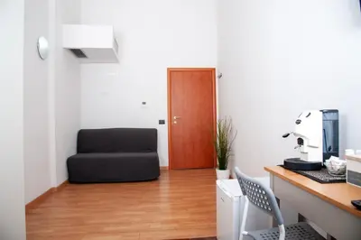 Area soggiorno di Palazzo Carafa della Spina room and apartment