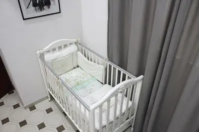 Letto o letti in una camera di Fira's home