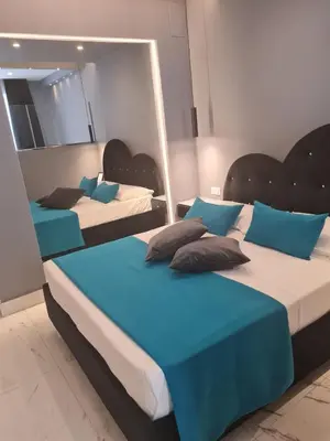 Letto o letti in una camera di Maliziusella