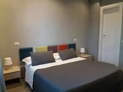 Letto o letti in una camera di Maliziusella