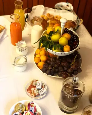 Cibo presso il bed & breakfast o nelle vicinanze