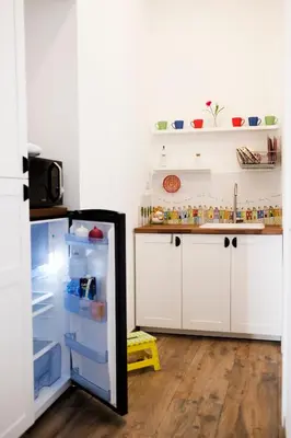 Cucina o angolo cottura di casa vacanza il sole di Napoli