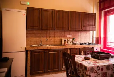 Cucina o angolo cottura di Casa vacanza Dinastia Borbone - Centro Storico