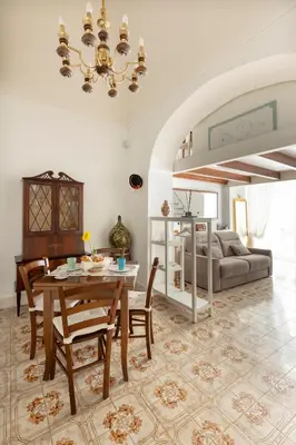 Area soggiorno di Niloufar residence Napoli