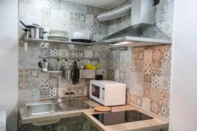 Cucina o angolo cottura di Santa Chiara Loft