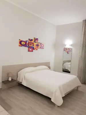 Letto o letti in una camera di B&b ONE