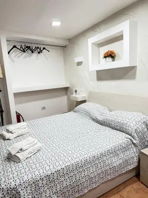 Letto o letti in una camera di Ciro E Lucia