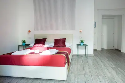 Letto o letti in una camera di B&B Martucci Avenue