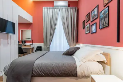 Letto o letti in una camera di VistaViva B&B