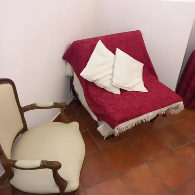 Area soggiorno di Home Marty