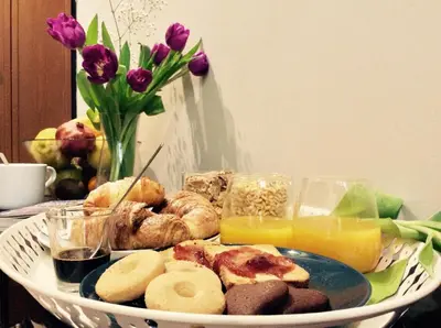 Cibo presso il bed & breakfast o nelle vicinanze