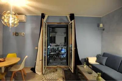 Area soggiorno di Light Blue Home