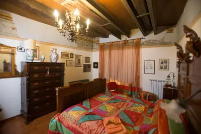 Letto o letti in una camera di La Via dei Presepi