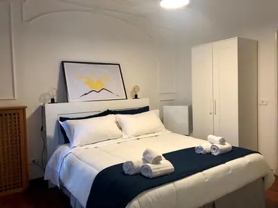 Letto o letti in una camera di Civico Vesuvio B&B