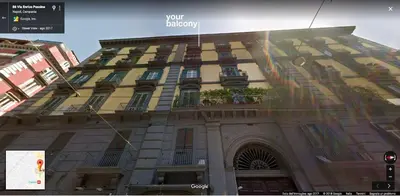 Edificio in cui si trova la stanza in casa privata