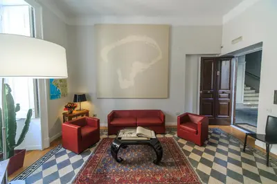 Area soggiorno di Spaccanapoli Comfort Suites