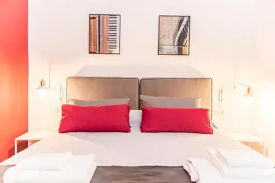 Letto o letti in una camera di Dama Suite
