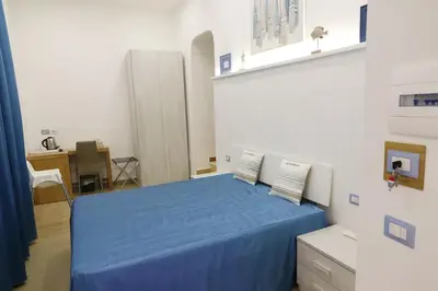 Letto o letti in una camera di Antica Capri