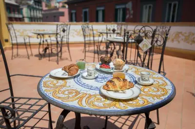 Cibo presso il bed & breakfast o nelle vicinanze