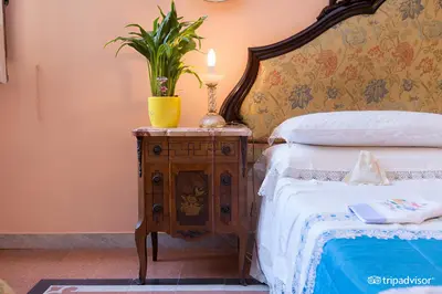 Letto o letti in una camera di B&B Atmosfere Del Centro Storico