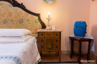 Letto o letti in una camera di B&B Atmosfere Del Centro Storico