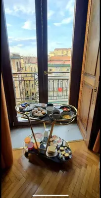 Balcone o terrazza di La Lepre felice-bovio